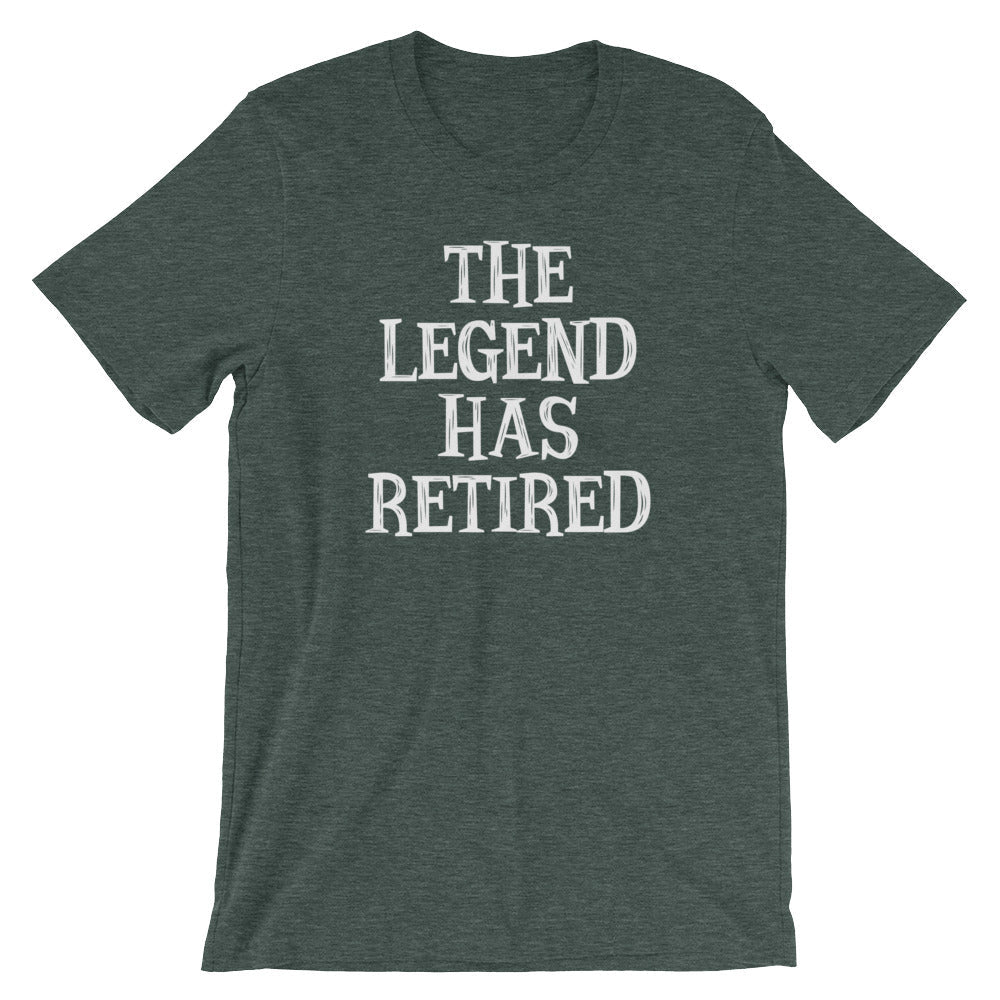 The Legend Has Retired T-Shirt (Unisex) Hoodie, Sweatshirt | CiraTrend.com (Image 1)