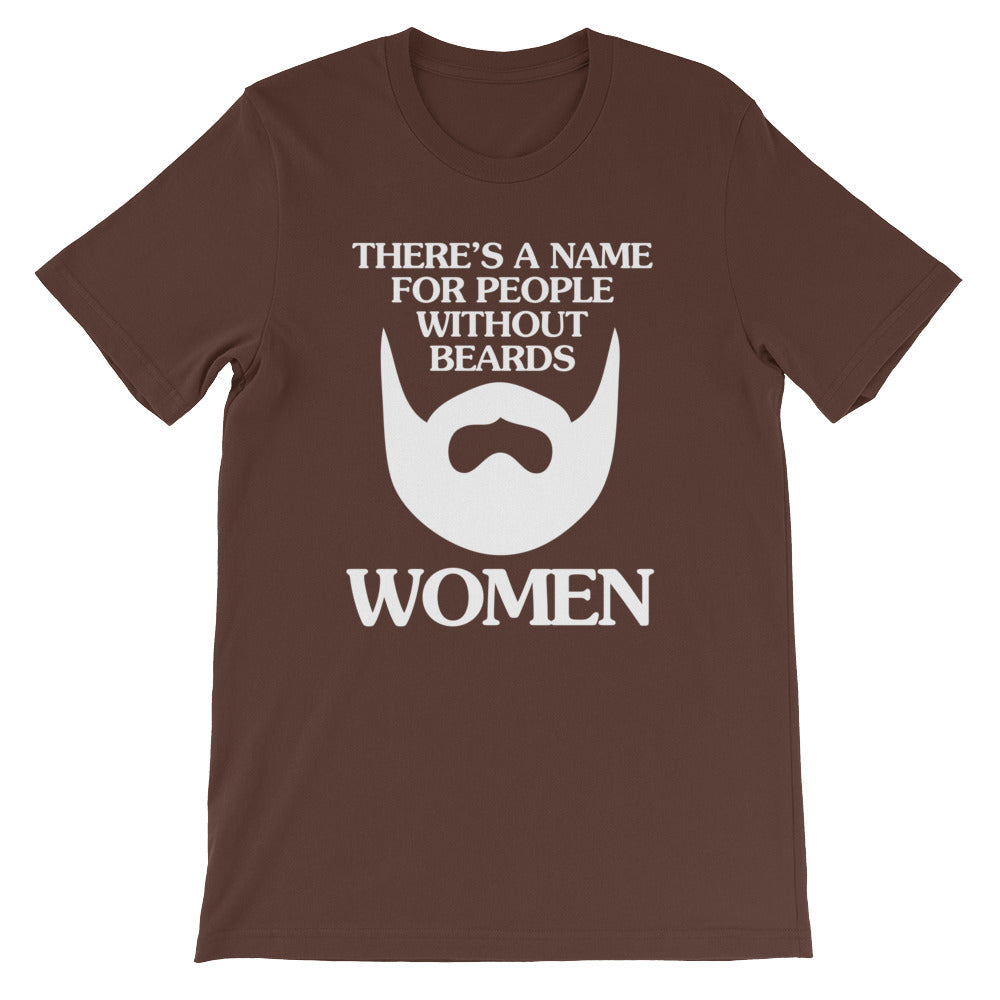 There's A Name For People Without Beards (Women) T-Shirt (Unisex) Hoodie, Sweatshirt | CiraTrend.com (Image 4)
