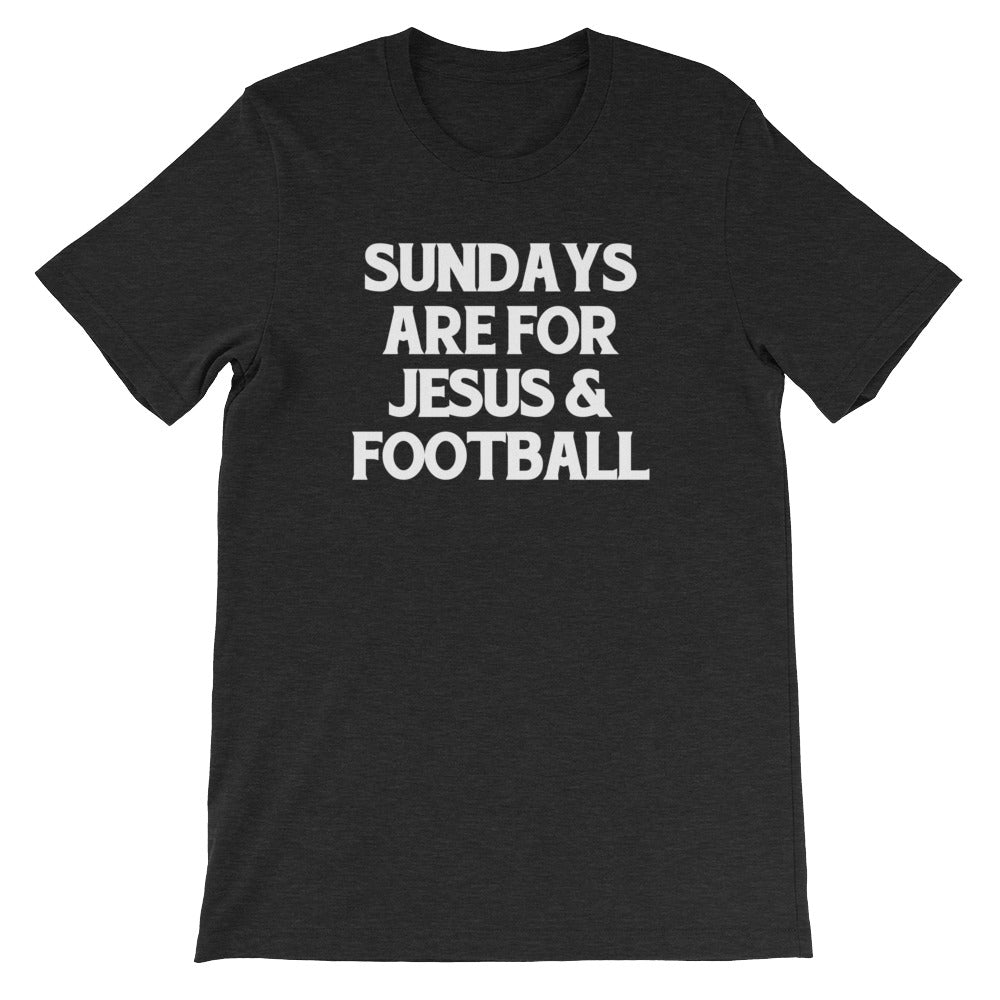 Sundays Are For Jesus & Football T-Shirt (Unisex) Hoodie, Sweatshirt | CiraTrend.com (Image 3)