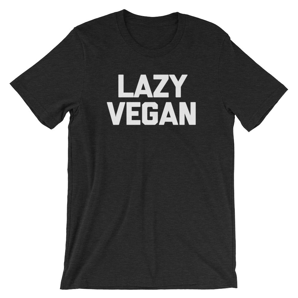 Lazy Vegan T-Shirt (Unisex) Hoodie, Sweatshirt | CiraTrend.com (Image 4)