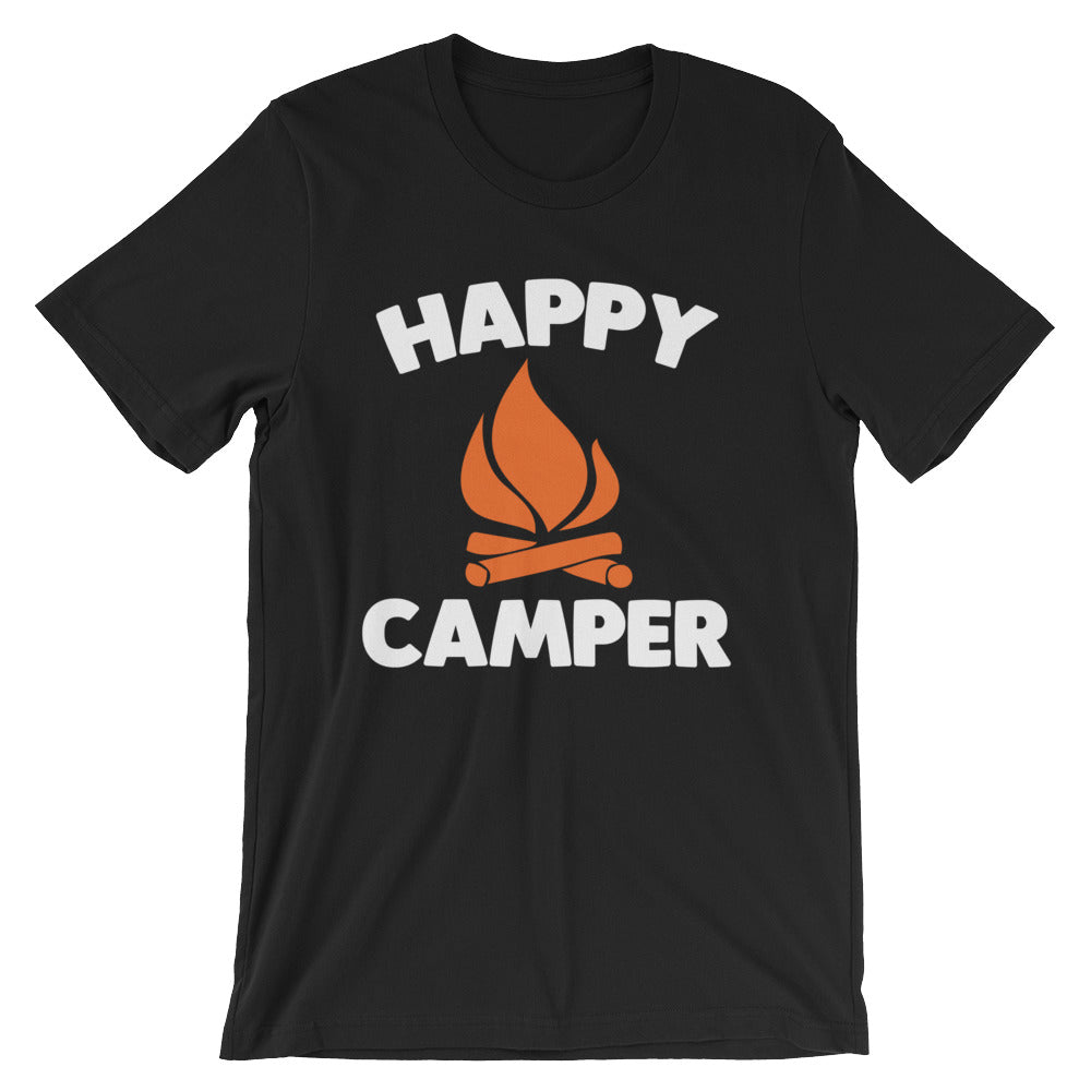 Happy Camper T-Shirt (Unisex) Hoodie, Sweatshirt | CiraTrend.com (Image 2)