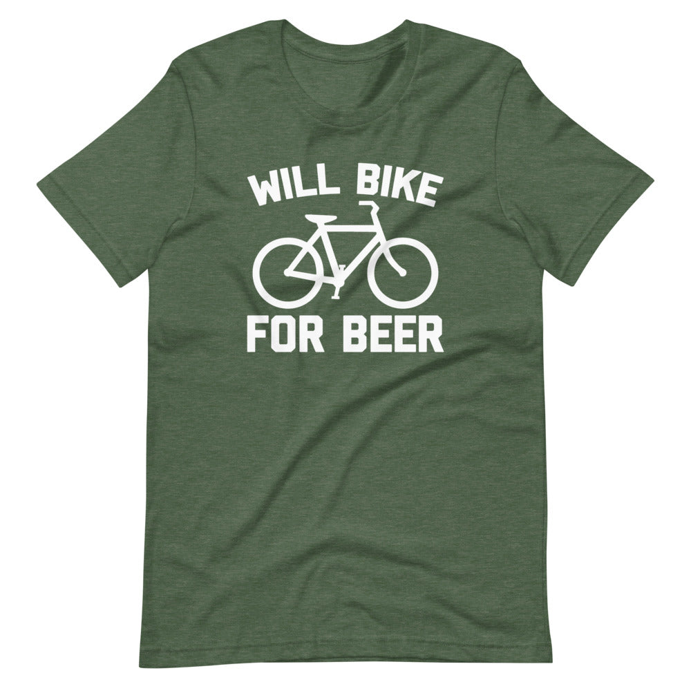 Will Bike For Beer T-Shirt (Unisex) Hoodie, Sweatshirt | CiraTrend.com (Image 5)
