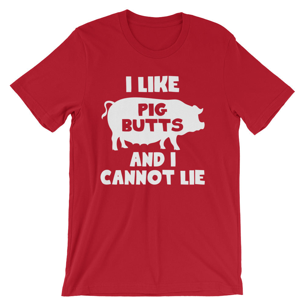 I Like Pig Butts & I Cannot Lie T-Shirt (Unisex) Hoodie, Sweatshirt | CiraTrend.com (Image 1)