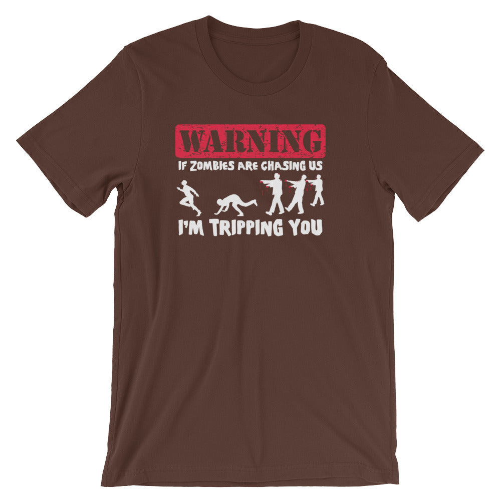 If Zombies Are Chasing Us I'M Tripping You () T-Shirts, Hoodie, Sweatshirt