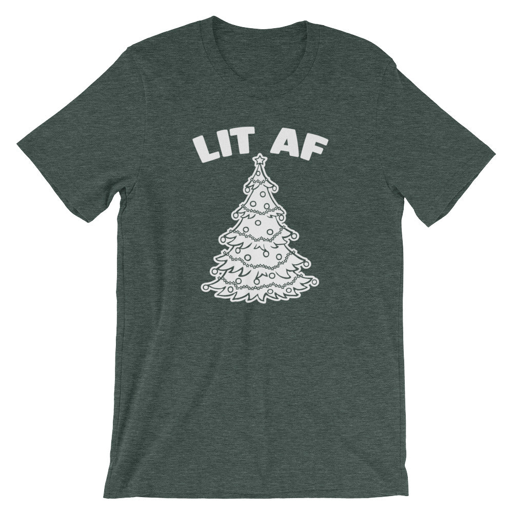 Lit AF T-Shirt (Unisex) Hoodie, Sweatshirt | CiraTrend.com (Image 1)