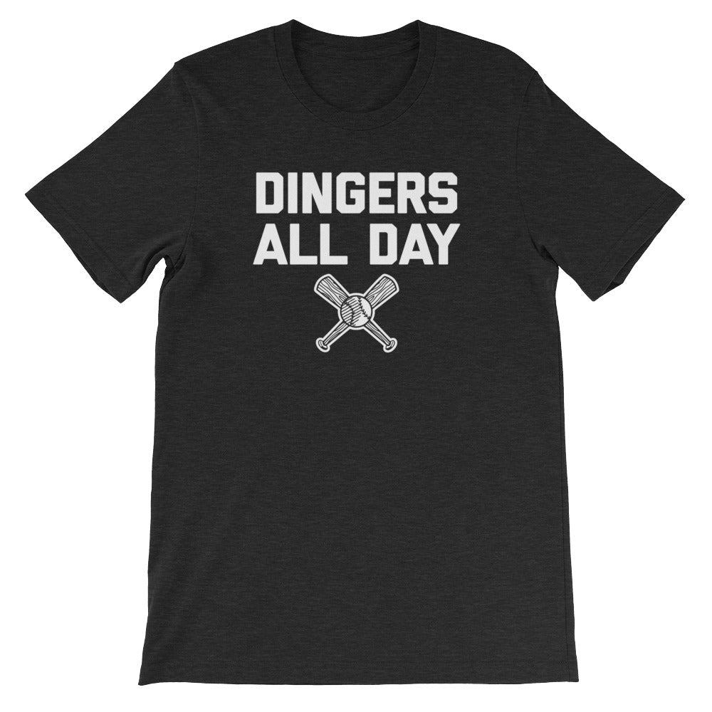 Dingers All Day T-Shirt (Unisex) Hoodie, Sweatshirt | CiraTrend.com (Image 3)