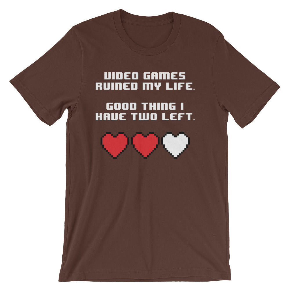 Video Games Ruined My Life () T-Shirts, Hoodie, Sweatshirt