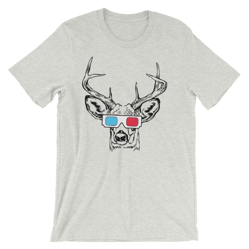 Deer 3D Glasses T-Shirt (Unisex) Hoodie, Sweatshirt | CiraTrend.com (Image 1)