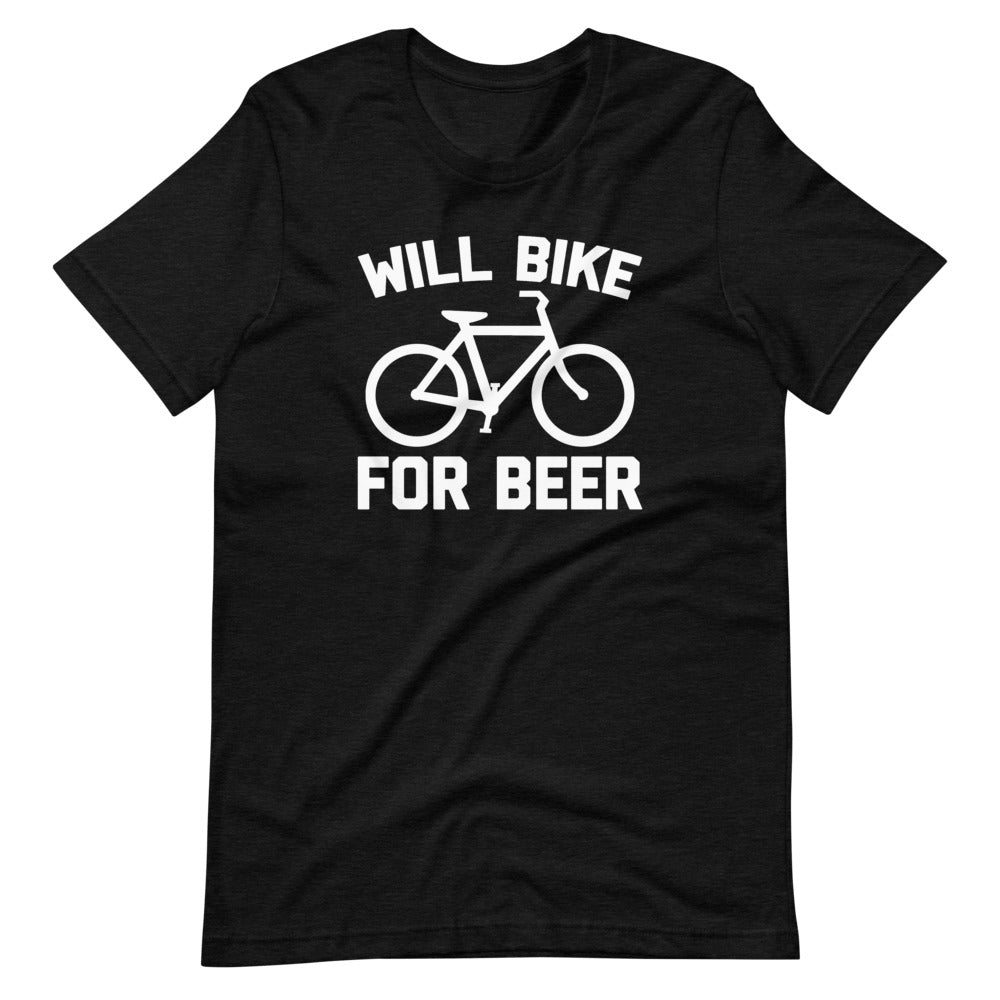 Will Bike For Beer T-Shirt (Unisex) Hoodie, Sweatshirt | CiraTrend.com (Image 4)