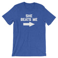 She Beats Me T-Shirt (Unisex) Hoodie, Sweatshirt | CiraTrend.com (Image 1)