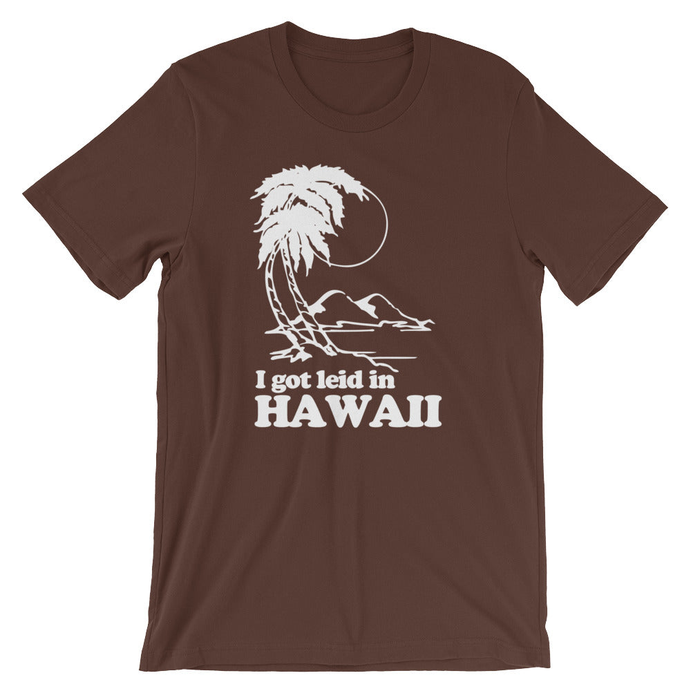 I Got Leid In Hawaii T-Shirt (Unisex) Hoodie, Sweatshirt | CiraTrend.com (Image 3)