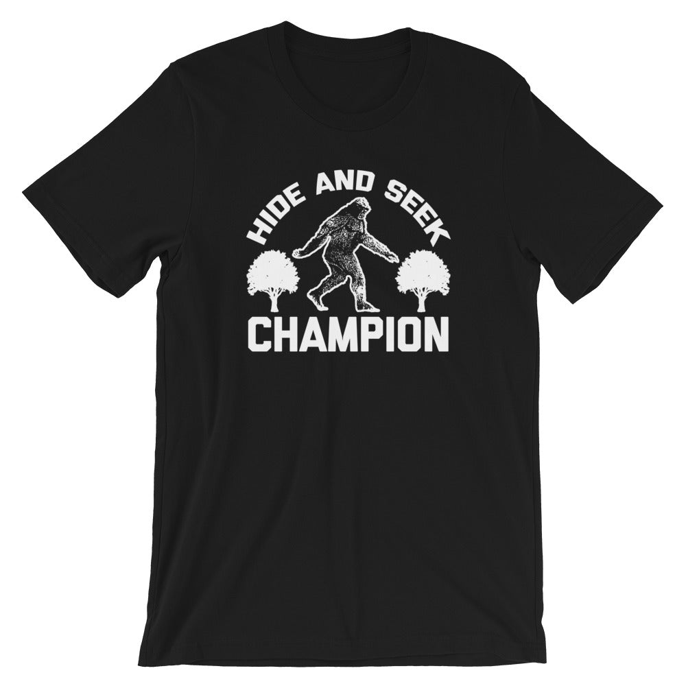 Hide & Seek Champion Bigfoot T-Shirt (Unisex) Hoodie, Sweatshirt | CiraTrend.com (Image 2)