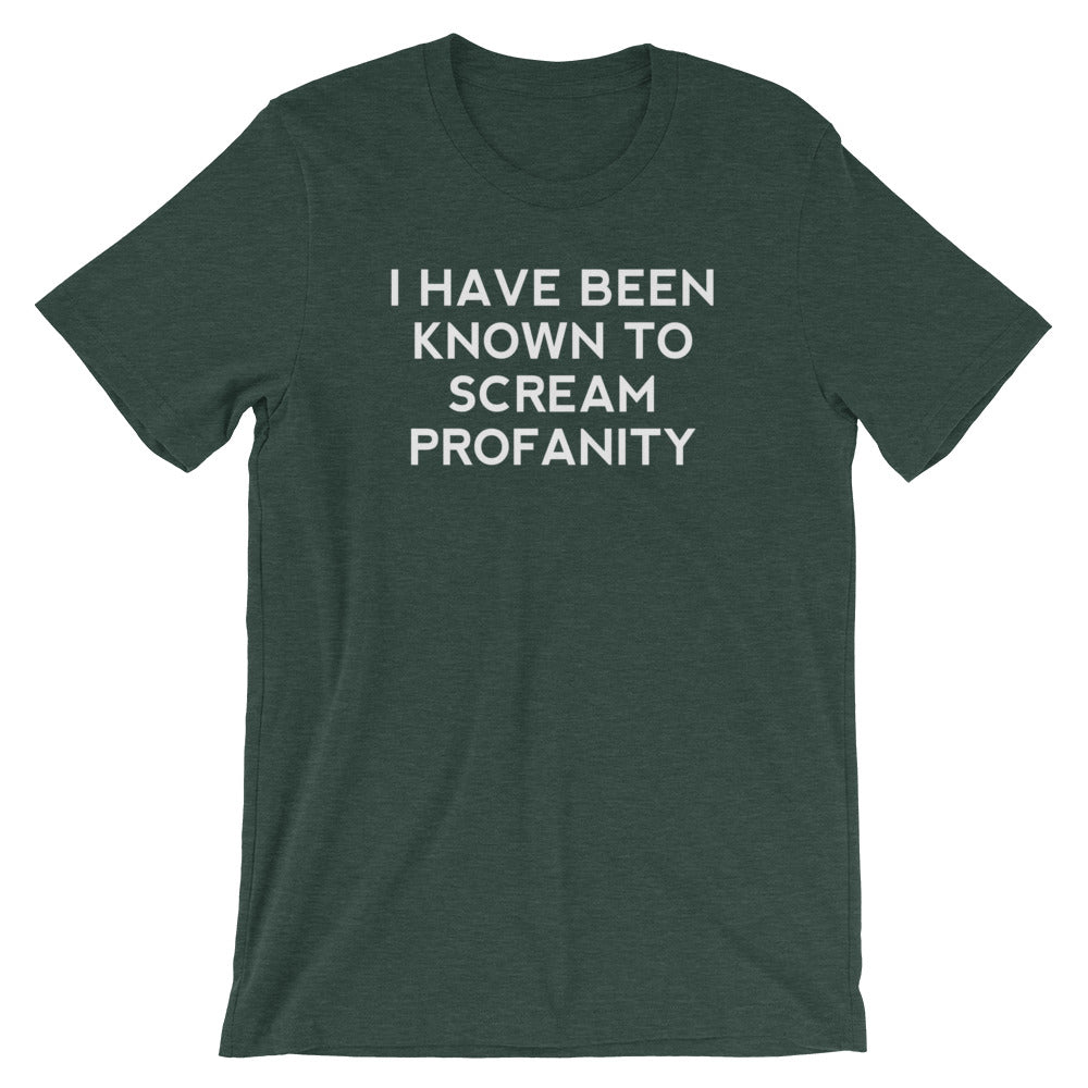 I Have Been Known To Scream Profanity T-Shirt (Unisex) Hoodie, Sweatshirt | CiraTrend.com (Image 5)