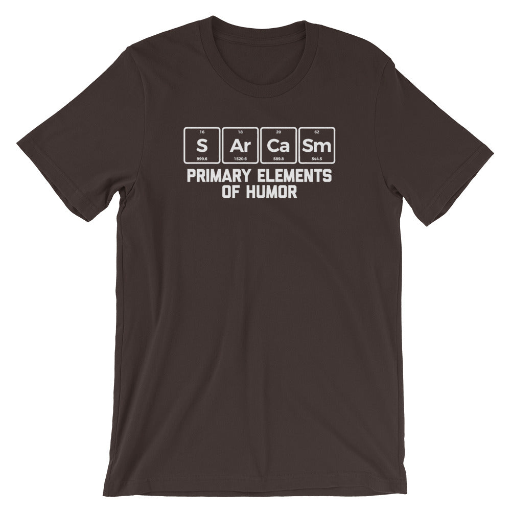 Sarcasm: Primary Elements Of Humor T-Shirt (Unisex) Hoodie, Sweatshirt | CiraTrend.com (Image 3)