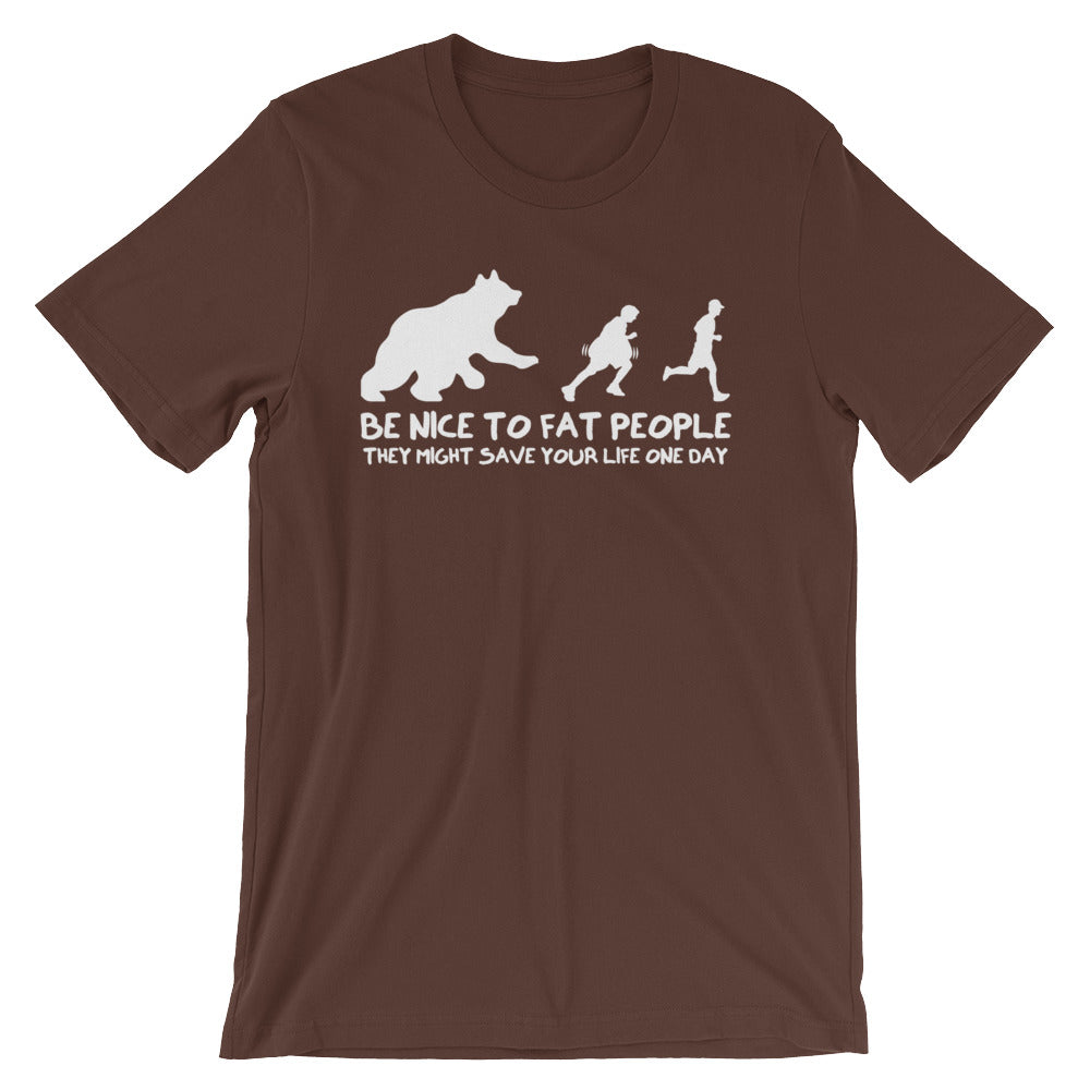 Be Nice Fat People () T-Shirts, Hoodie, Sweatshirt