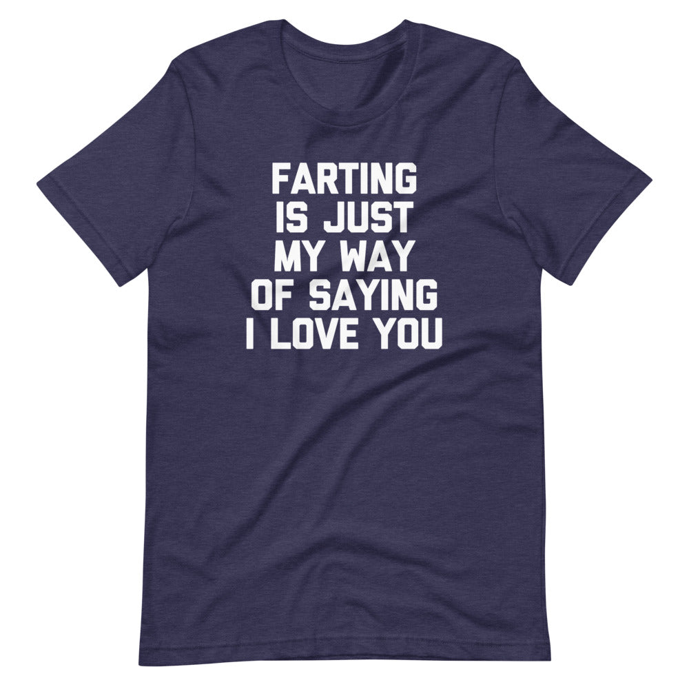 Farting Is Just My Way Of Saying I Love You T-Shirt (Unisex) Hoodie, Sweatshirt | CiraTrend.com (Image 1)