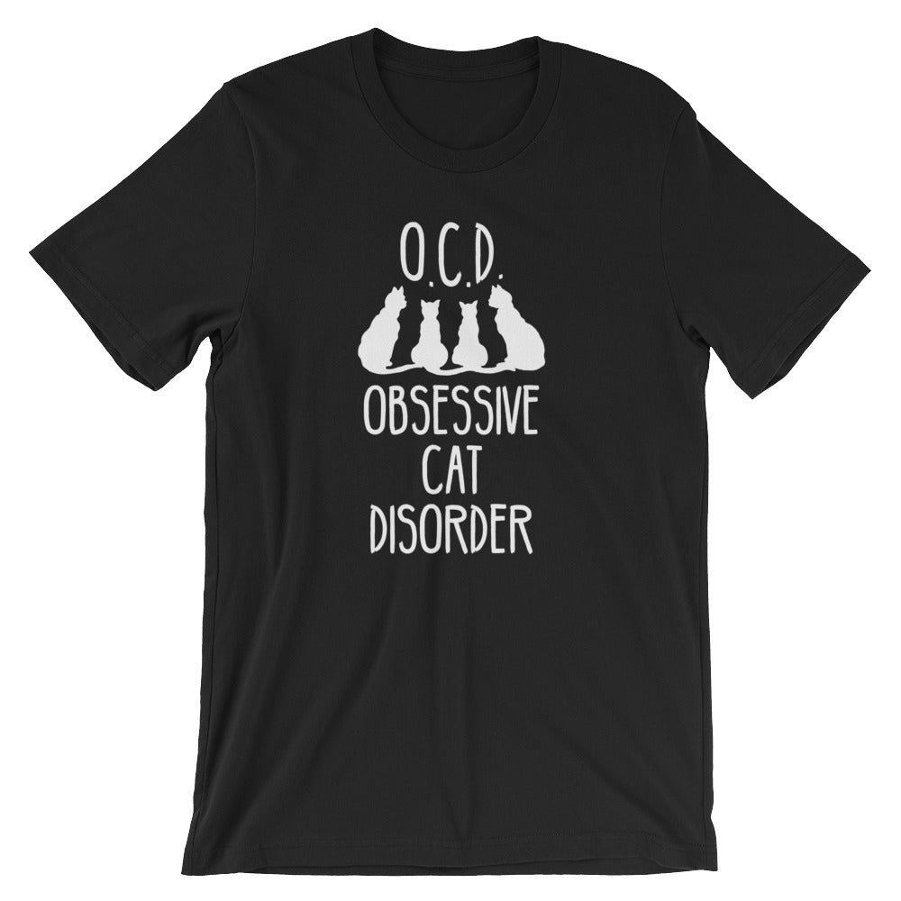 OCD (Obsessive Cat Disorder) T-Shirt (Unisex) Hoodie, Sweatshirt | CiraTrend.com (Image 3)