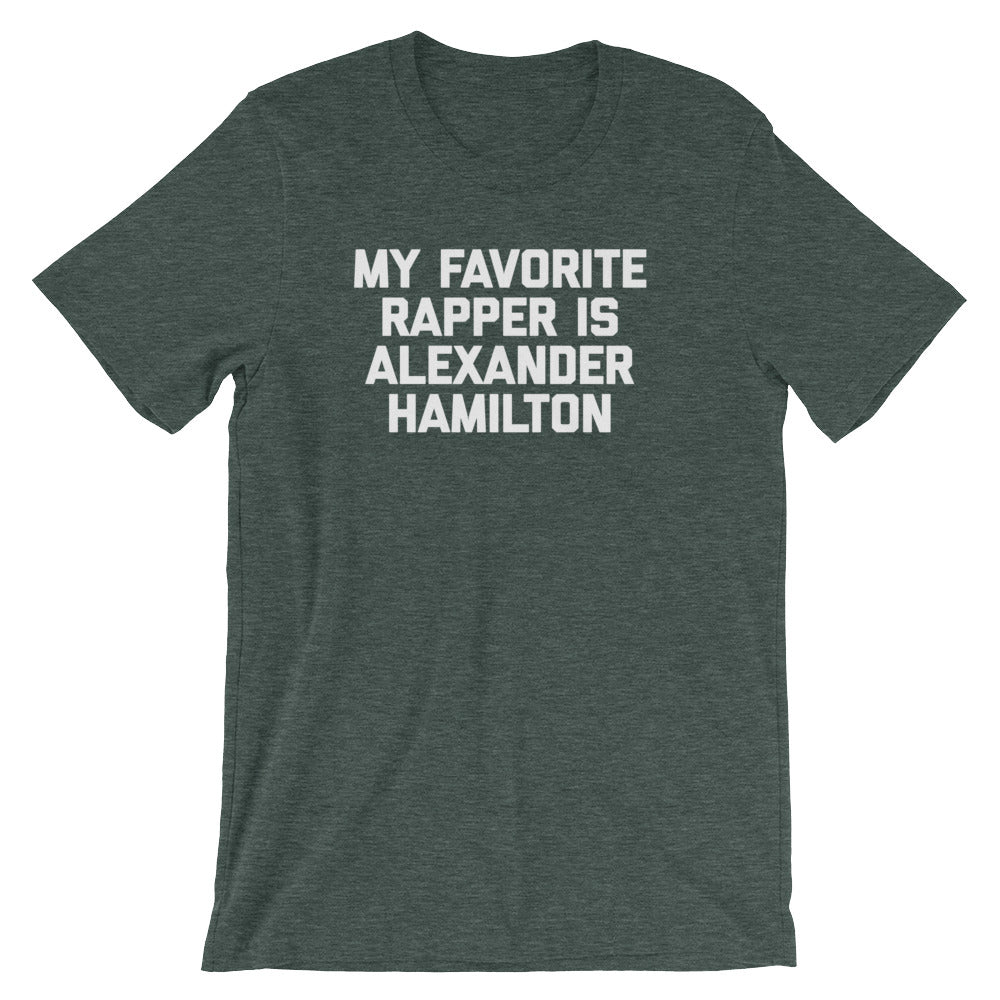 My Favorite Rapper Is Alexander Hamilton T-Shirt (Unisex) Hoodie, Sweatshirt | CiraTrend.com (Image 1)