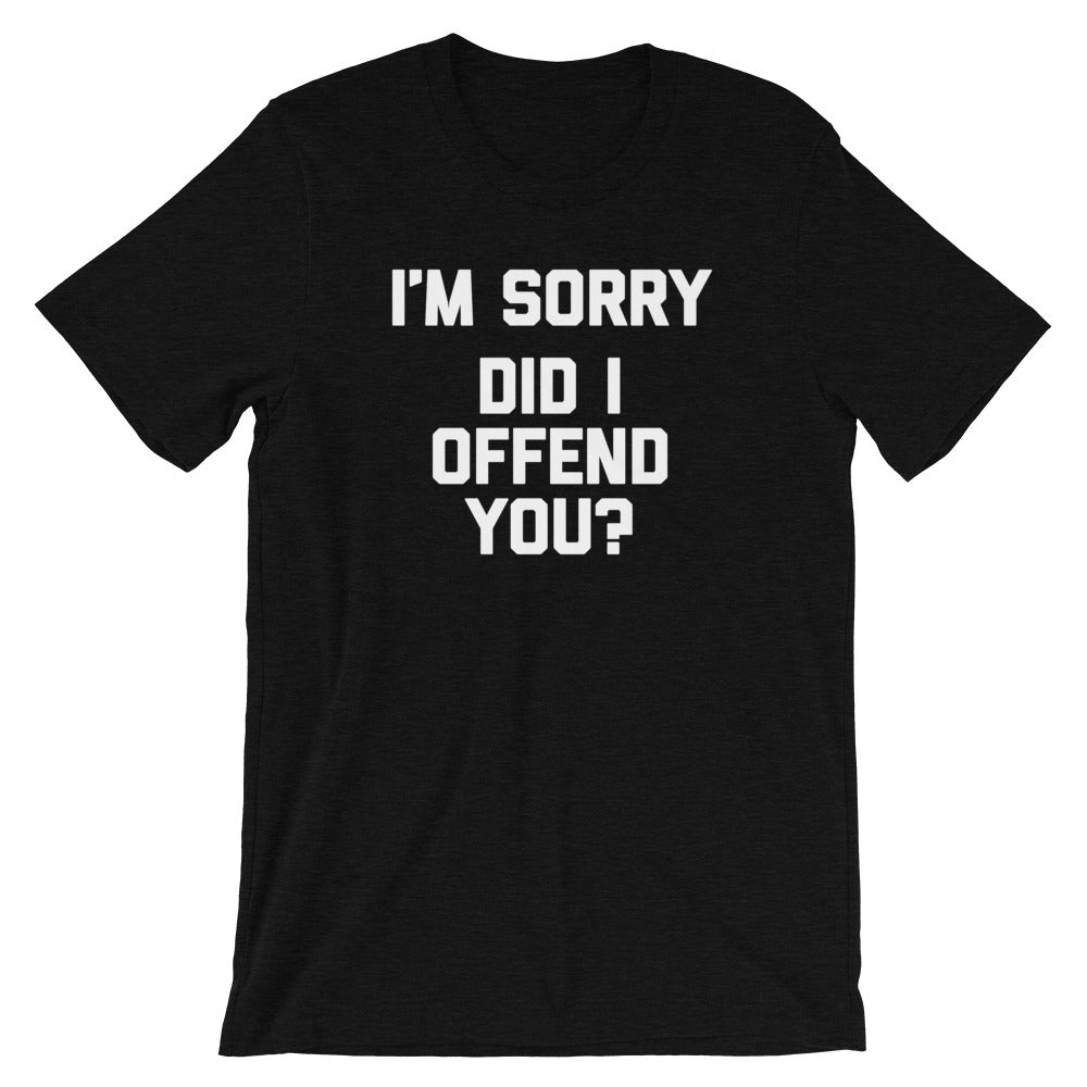 I'm Sorry, Did I Offend You? T-Shirt (Unisex) Hoodie, Sweatshirt | CiraTrend.com (Image 4)