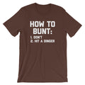 How To Bunt T-Shirt (Unisex) Hoodie, Sweatshirt | CiraTrend.com (Image 1)