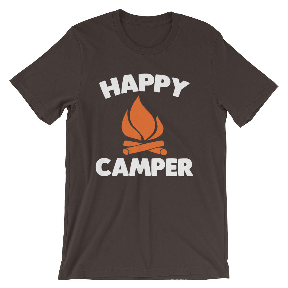Happy Camper T-Shirt (Unisex) Hoodie, Sweatshirt | CiraTrend.com (Image 3)