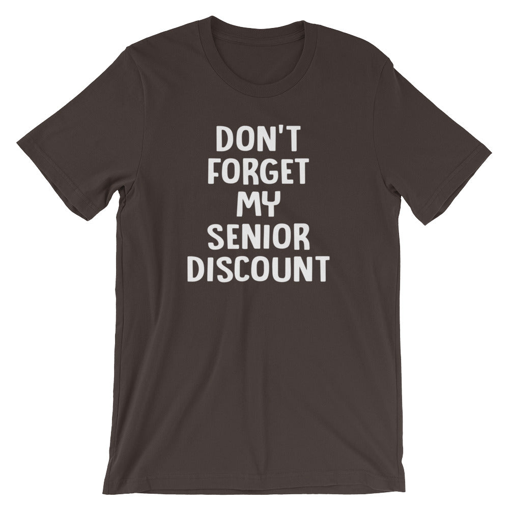 Don't Forget My Senior Discount T-Shirt (Unisex) Hoodie, Sweatshirt | CiraTrend.com (Image 4)