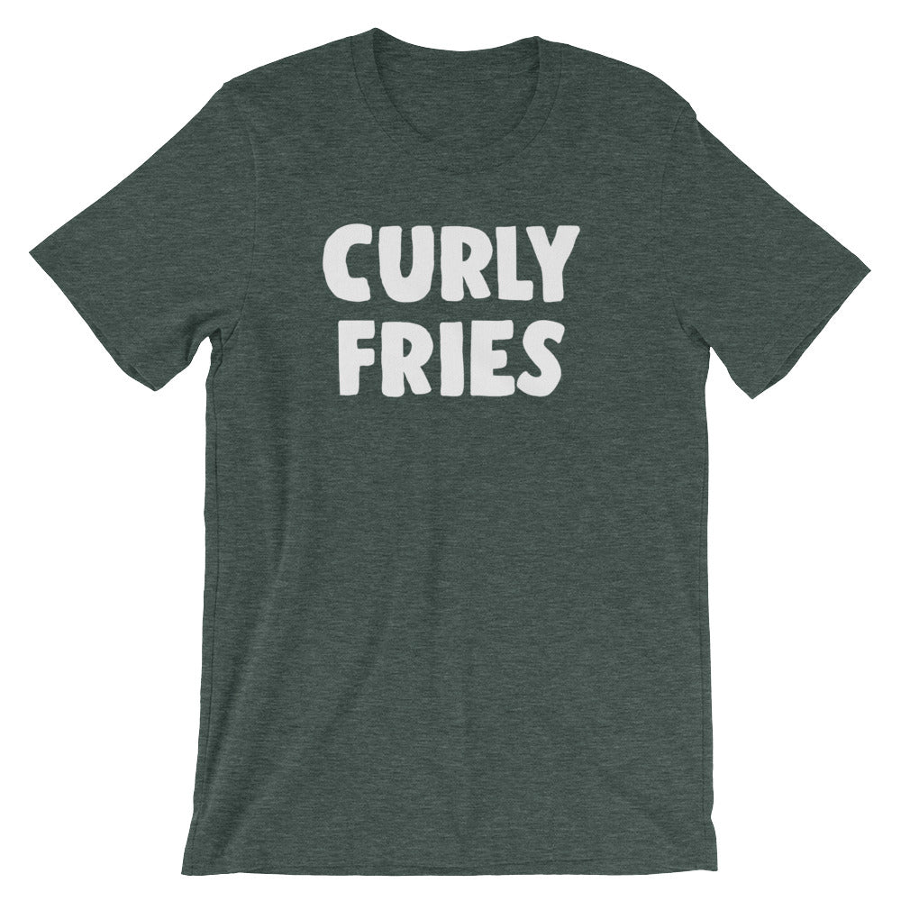 Curly Fries T-Shirt (Unisex) Hoodie, Sweatshirt | CiraTrend.com (Image 4)