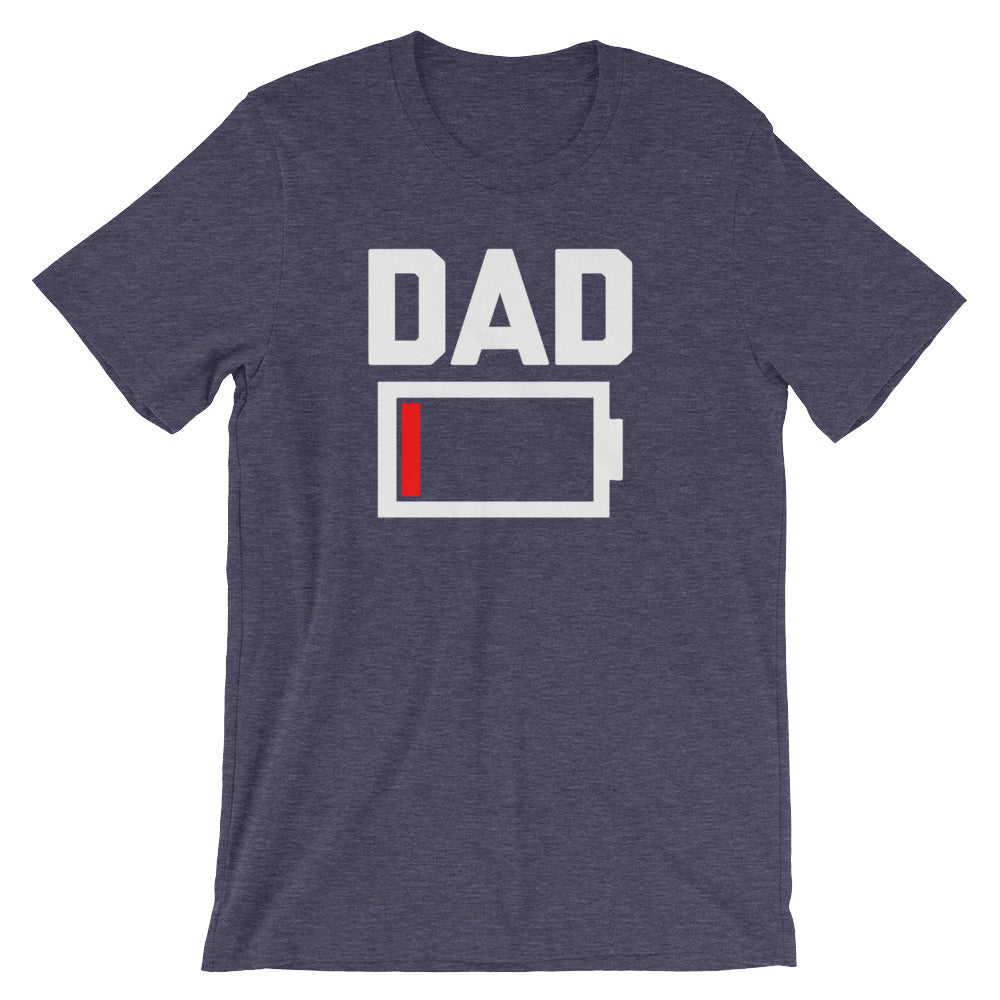 Dad Low Battery T-Shirt (Unisex) Hoodie, Sweatshirt | CiraTrend.com (Image 5)