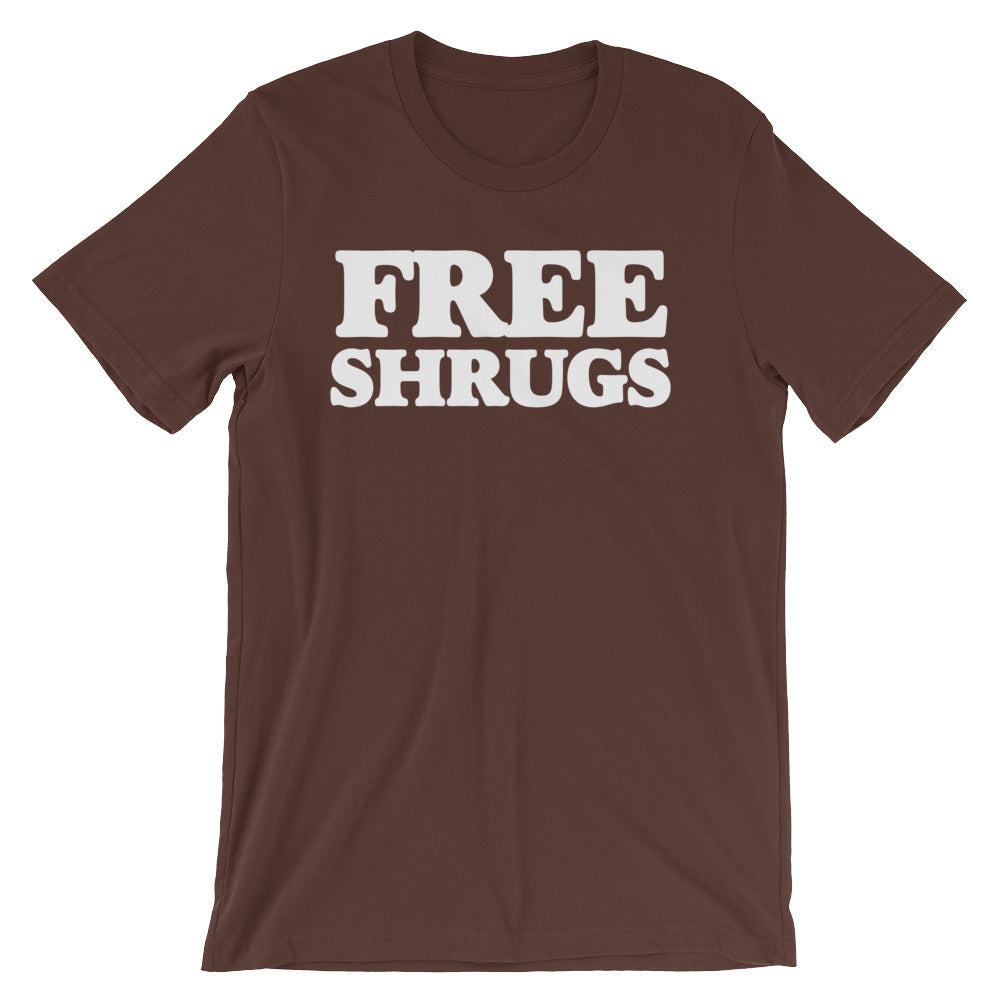 Free Shrugs T-Shirt (Unisex) Hoodie, Sweatshirt | CiraTrend.com (Image 3)