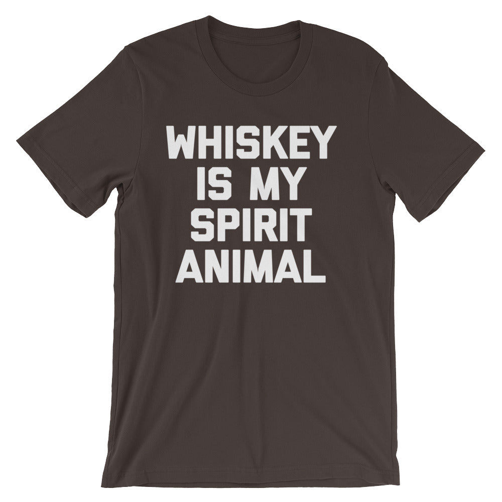 Whiskey Is My Spirit Animal T-Shirt (Unisex) Hoodie, Sweatshirt | CiraTrend.com (Image 3)