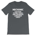 Mechanic (Caution: Flying Tools & Offensive Language Likely) T-Shirt (Unisex) Hoodie, Sweatshirt | CiraTrend.com (Image 1)