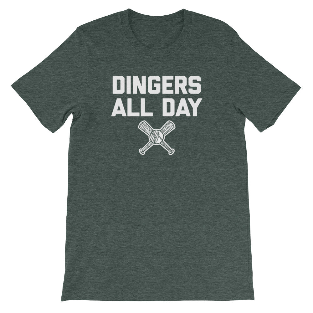 Dingers All Day T-Shirt (Unisex) Hoodie, Sweatshirt | CiraTrend.com (Image 4)