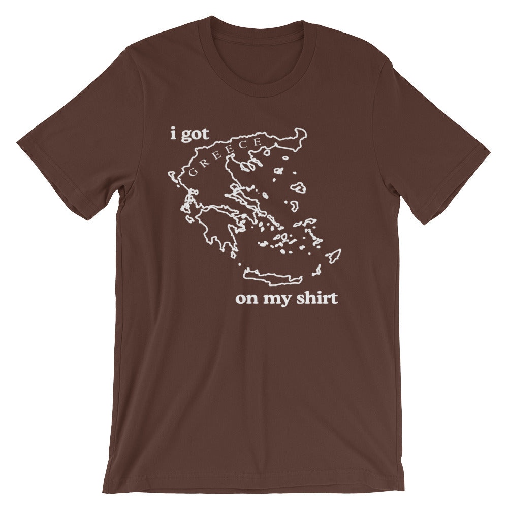 I Got Greece On My Shirt T-Shirt (Unisex) Hoodie, Sweatshirt | CiraTrend.com (Image 3)