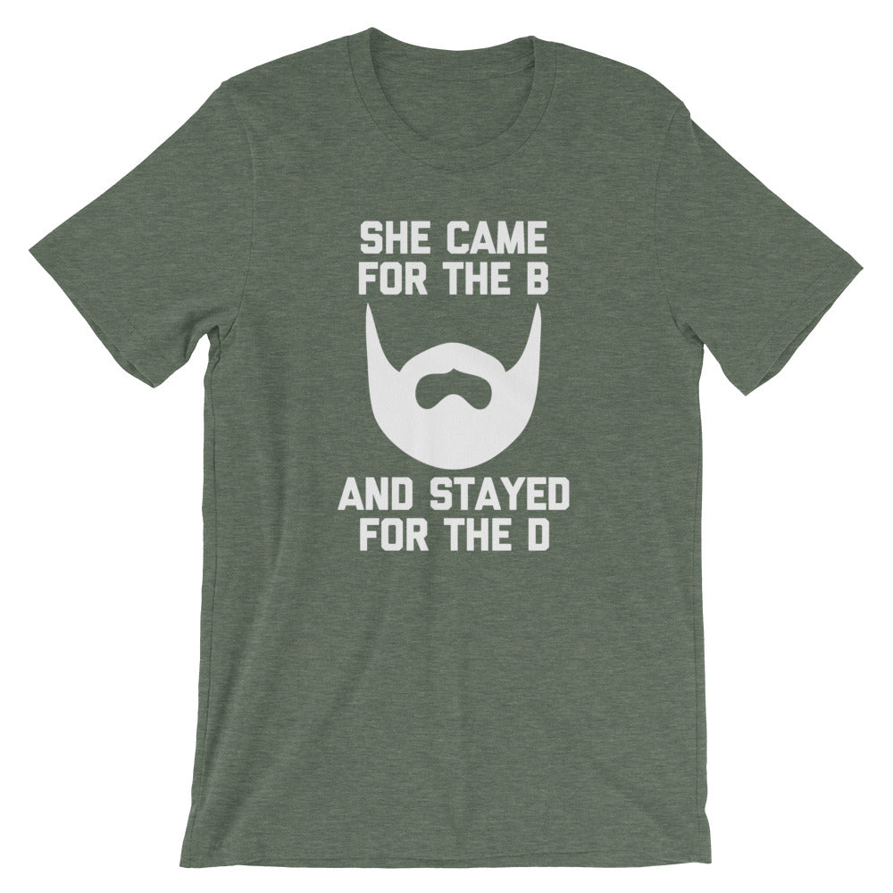 She Came For The B And Stayed For The D T-Shirt (Unisex) Hoodie, Sweatshirt | CiraTrend.com (Image 4)