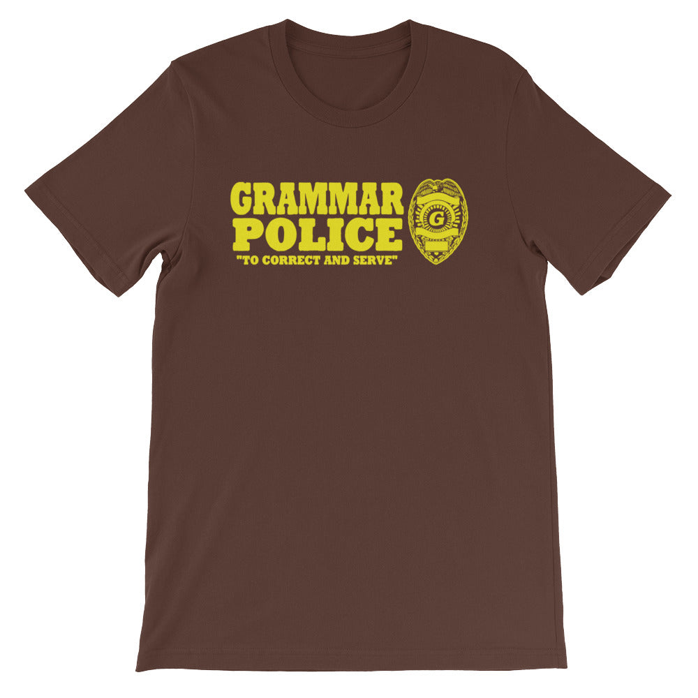Grammar Police T-Shirt (Unisex) Hoodie, Sweatshirt | CiraTrend.com (Image 4)