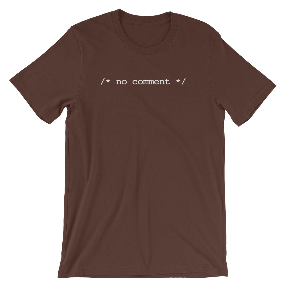 No Comment T-Shirt (Unisex) Hoodie, Sweatshirt | CiraTrend.com (Image 2)