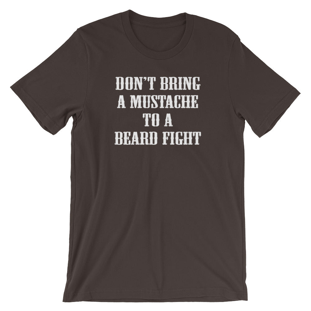 Don't Bring A Mustache To A Beard Fight T-Shirt (Unisex) Hoodie, Sweatshirt | CiraTrend.com (Image 1)