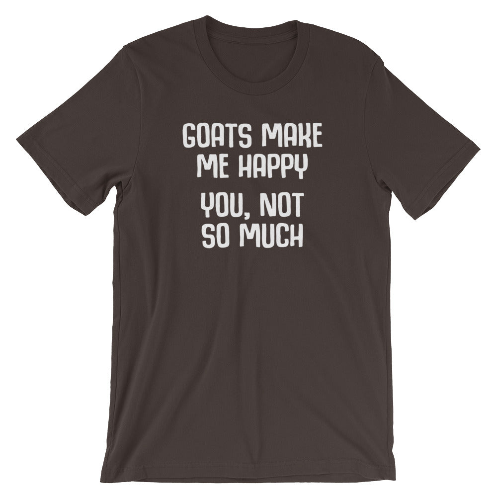 Goats Make Me Happy (You, Not So Much) T-Shirt (Unisex) Hoodie, Sweatshirt | CiraTrend.com (Image 3)