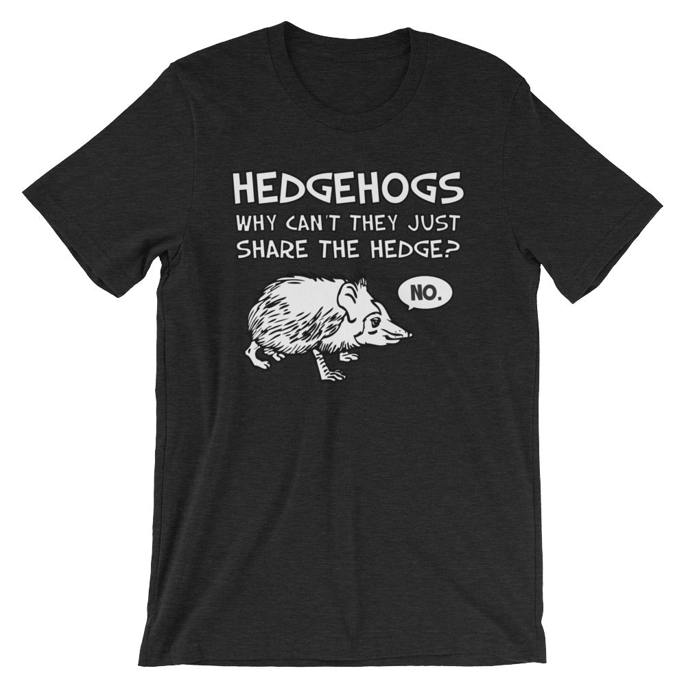 Hedgehogs: Why Can't They Just Share The Hedge? (No) T-Shirt (Unisex) Hoodie, Sweatshirt | CiraTrend.com (Image 4)