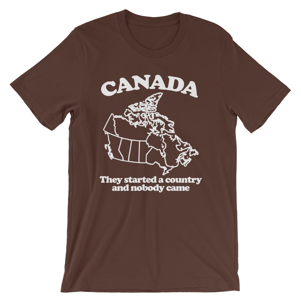 Canada (They Started A Country & Nobody Came) T-Shirt (Unisex) Hoodie, Sweatshirt | CiraTrend.com (Image 3)