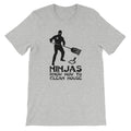 Ninjas Know How To Clean House T-Shirt (Unisex) Hoodie, Sweatshirt | CiraTrend.com (Image 1)