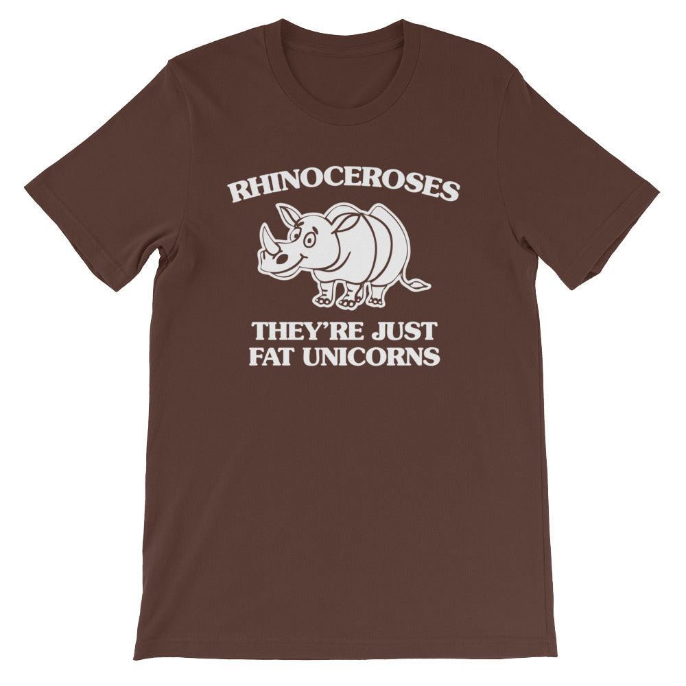 Rhinoceroses (They're Just Fat Unicorns) T-Shirt (Unisex) Hoodie, Sweatshirt | CiraTrend.com (Image 4)