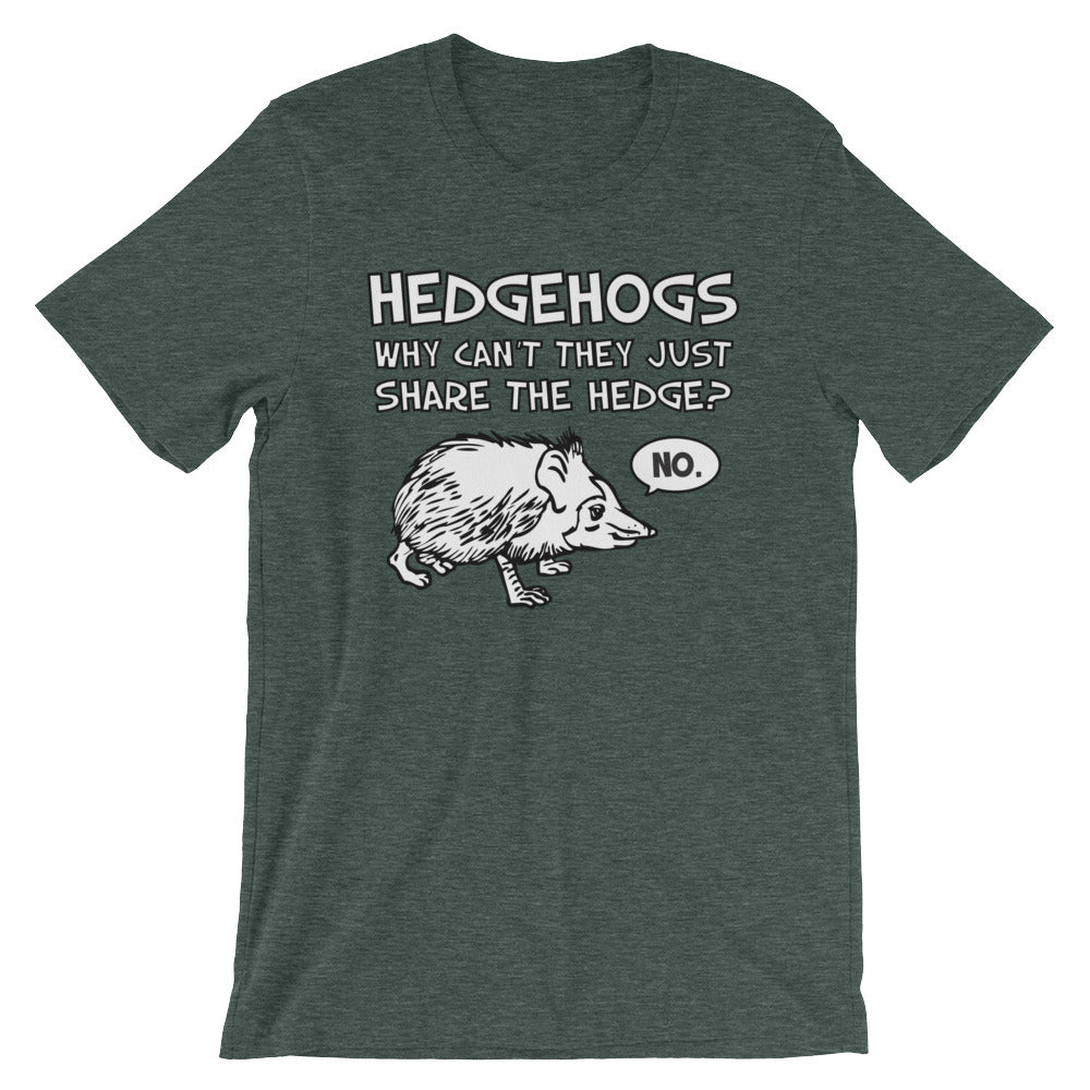 Hedgehogs: Why Can't They Just Share The Hedge? (No) T-Shirt (Unisex) Hoodie, Sweatshirt | CiraTrend.com (Image 5)