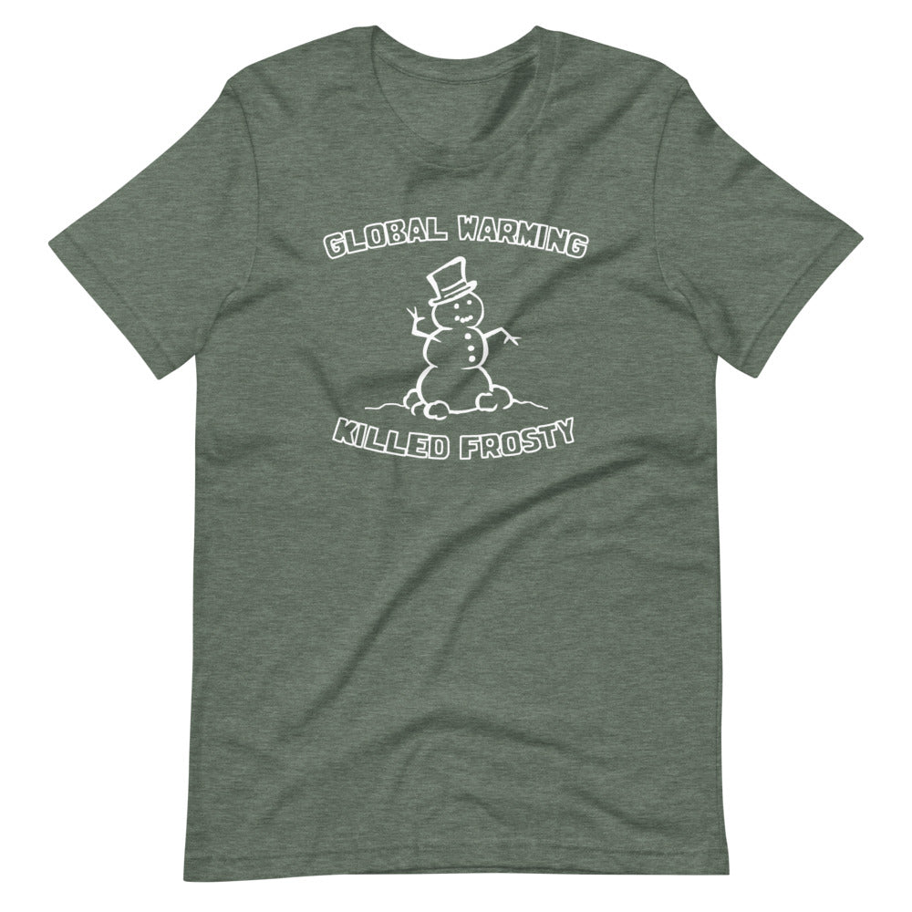 Global Warming Killed Frosty T-Shirt (Unisex) Hoodie, Sweatshirt | CiraTrend.com (Image 5)
