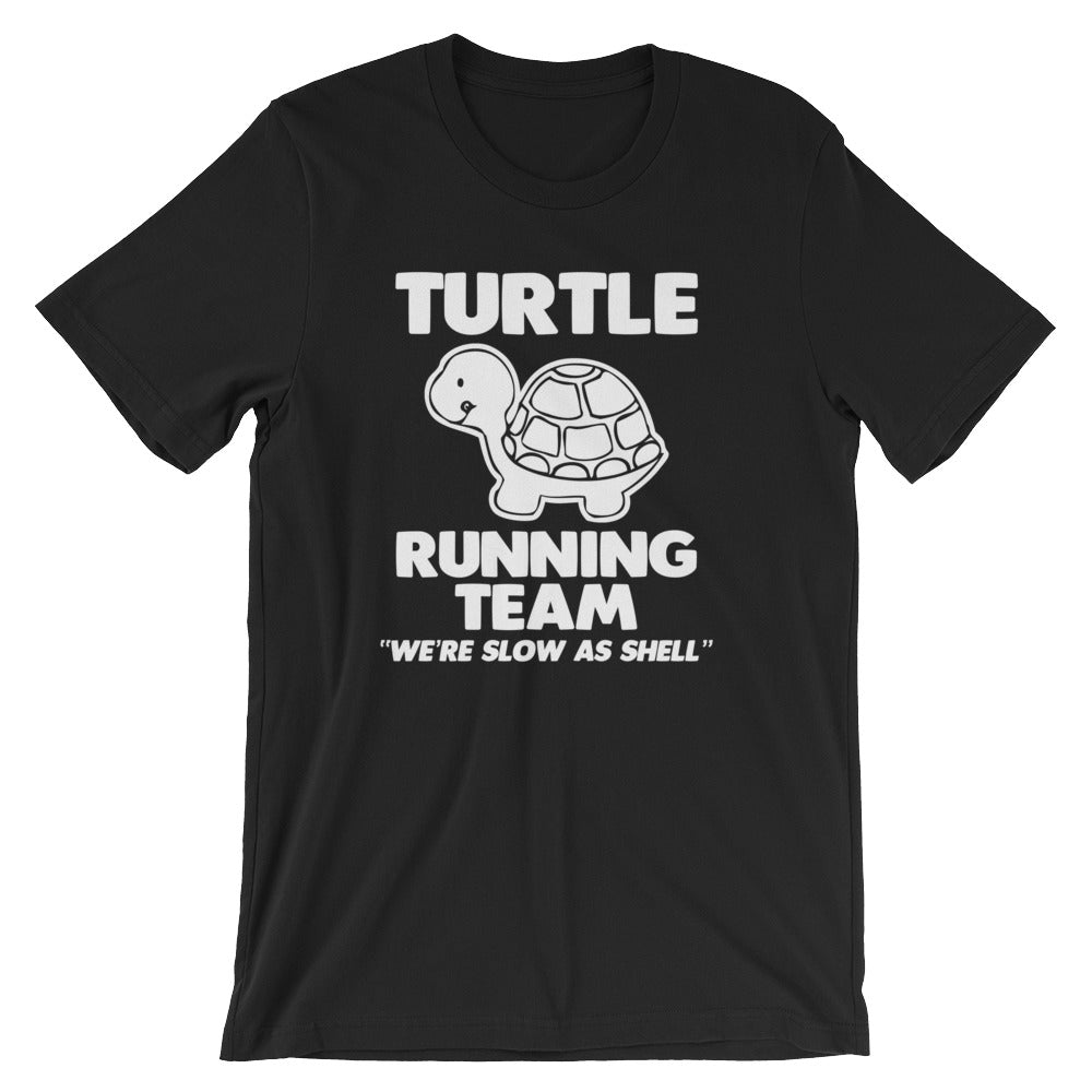 Turtle Running Team (We're Slow As Shell) T-Shirt (Unisex) Hoodie, Sweatshirt | CiraTrend.com (Image 2)