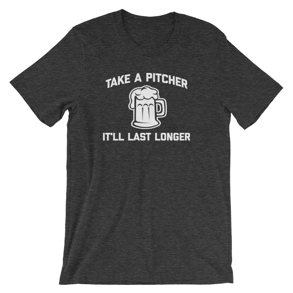 Take A Pitcher, It'll Last Longer T-Shirt (Unisex) Hoodie, Sweatshirt | CiraTrend.com (Image 2)