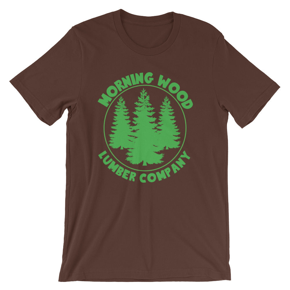Morning Wood Lumber Company T-Shirt (Unisex) Hoodie, Sweatshirt | CiraTrend.com (Image 3)