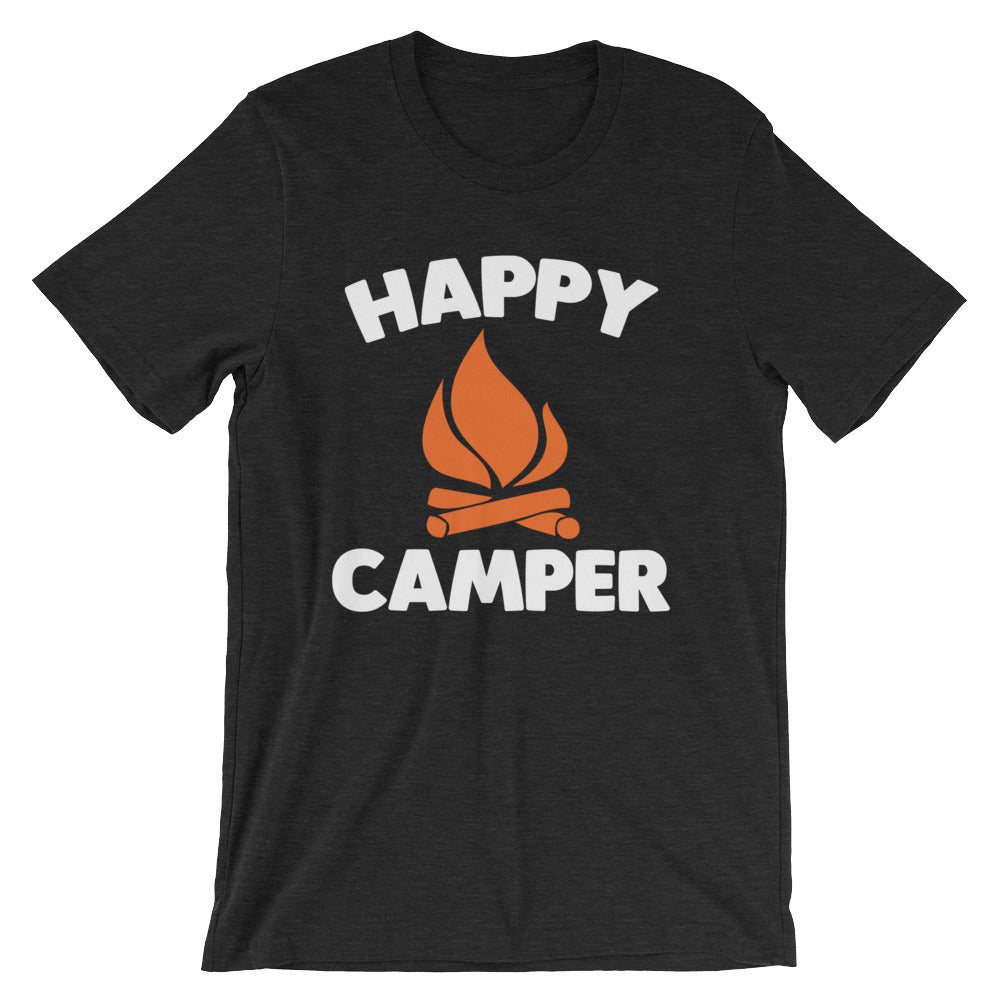 Happy Camper T-Shirt (Unisex) Hoodie, Sweatshirt | CiraTrend.com (Image 1)