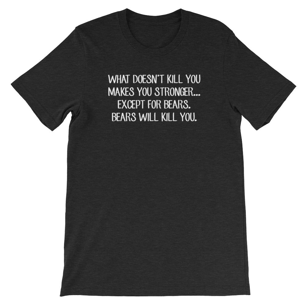 Bears Will Kill You T-Shirt (Unisex) Hoodie, Sweatshirt | CiraTrend.com (Image 4)