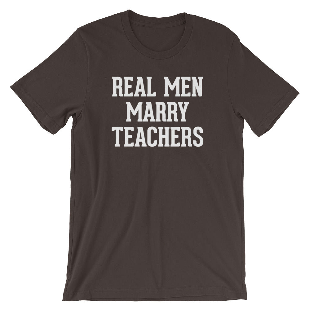 Real Men Marry Teachers T-Shirt (Unisex) Hoodie, Sweatshirt | CiraTrend.com (Image 3)